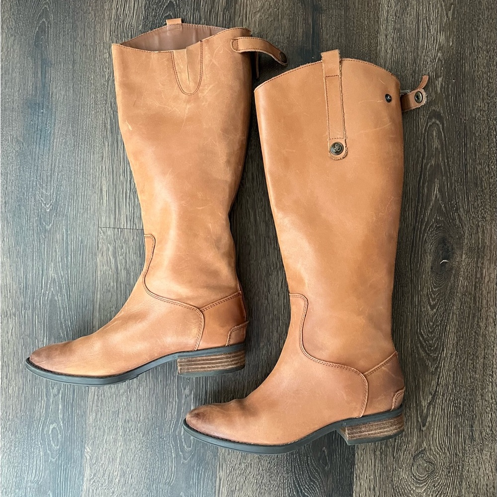 Sam Edelman Leather Riding Boot - Picture 3 of 9